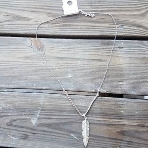 Lucky Brand Jewelry - NWT Lucky Brand Feather Pendant Necklace Lucky Brand Jewelry - NWT Lucky Brand Feather Pendant Necklace